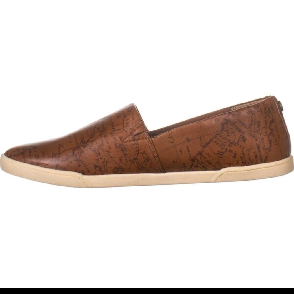 Patricia Nash Map Print shoes Sz 10